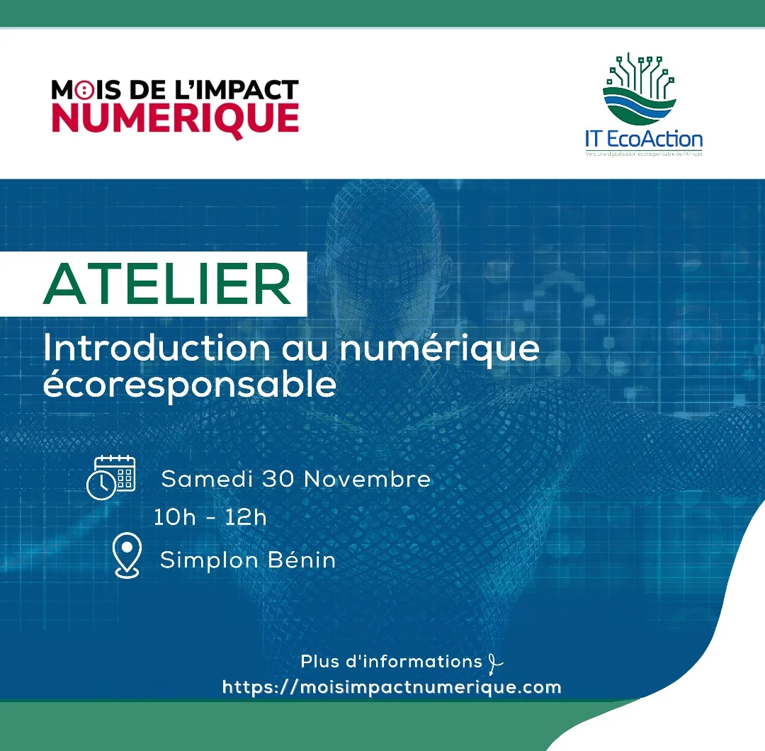 Atelier sur l’introduction au numérique écoresponsable