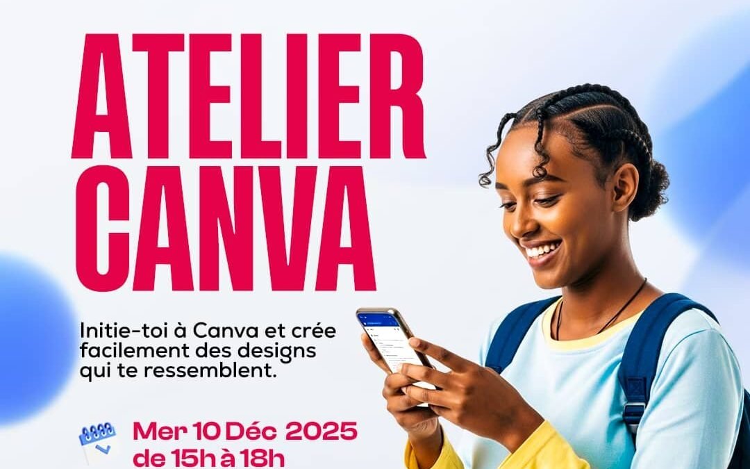 Atelier Canva – Crée facilement des designs qui te ressemblent