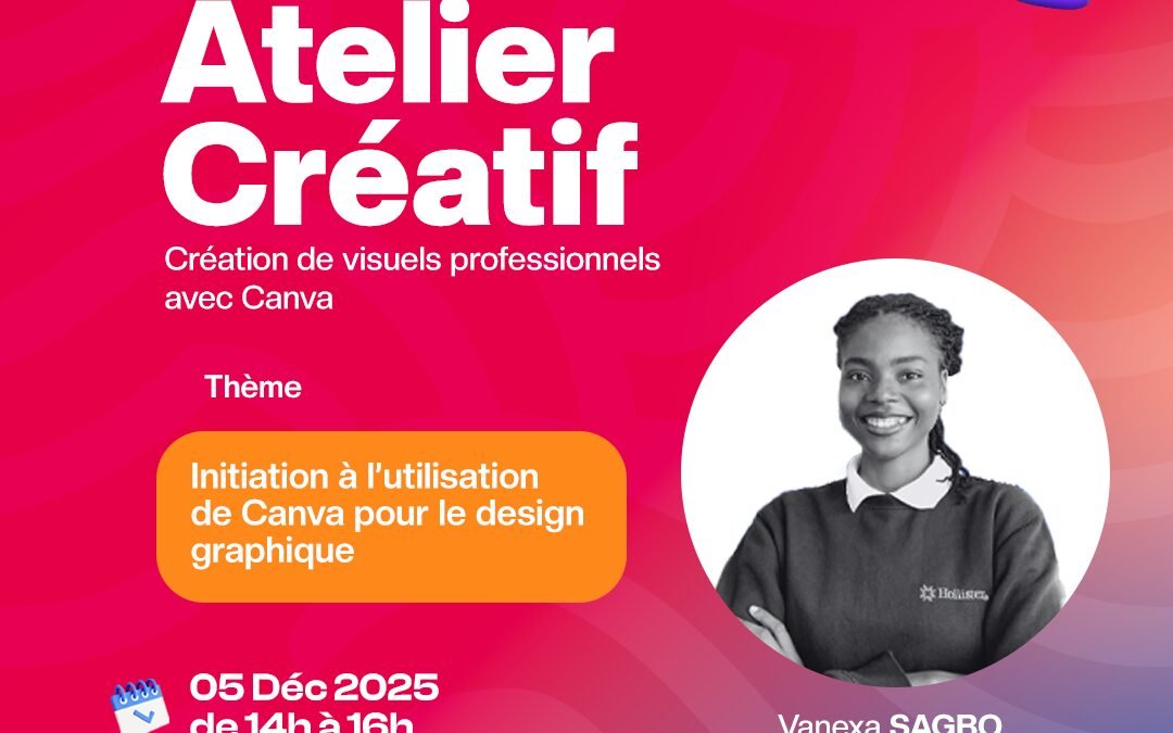 Atelier Créatif – Créer des visuels professionnels avec Canva