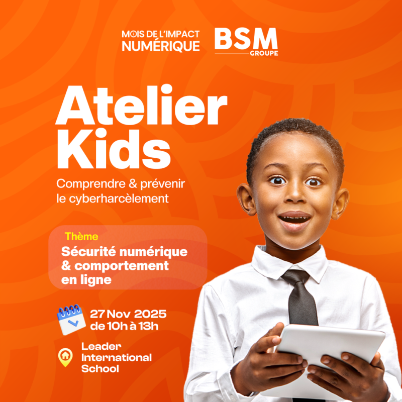 Atelier Kids – Sécurité numérique & comportement en ligne