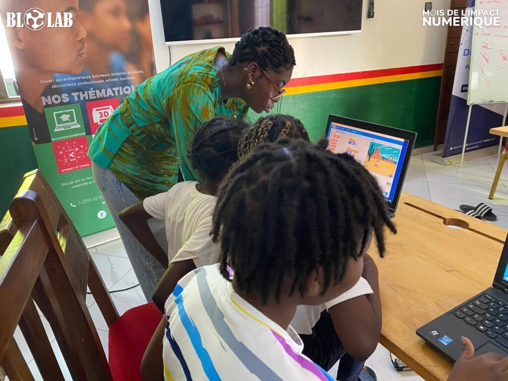 Atelier Scratch au BLOLAB Cotonou — photo 6