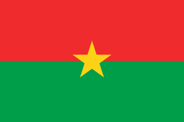 Drapeau du Burkina Faso