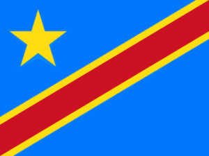 Drapeau de République démocratique du Congo