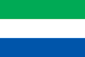 Drapeau Sierra Leone