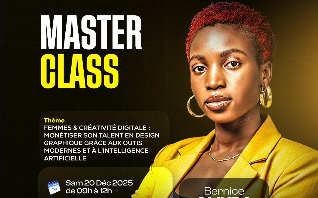 Master Class — Femmes & Créativité Digitale : Monétiser son talent en design grâce aux outils modernes et à l’IA
