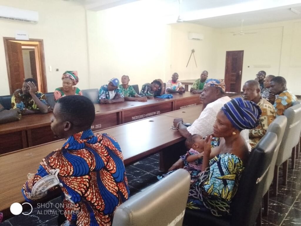 Sensibilisation des artisans de Kpomassè