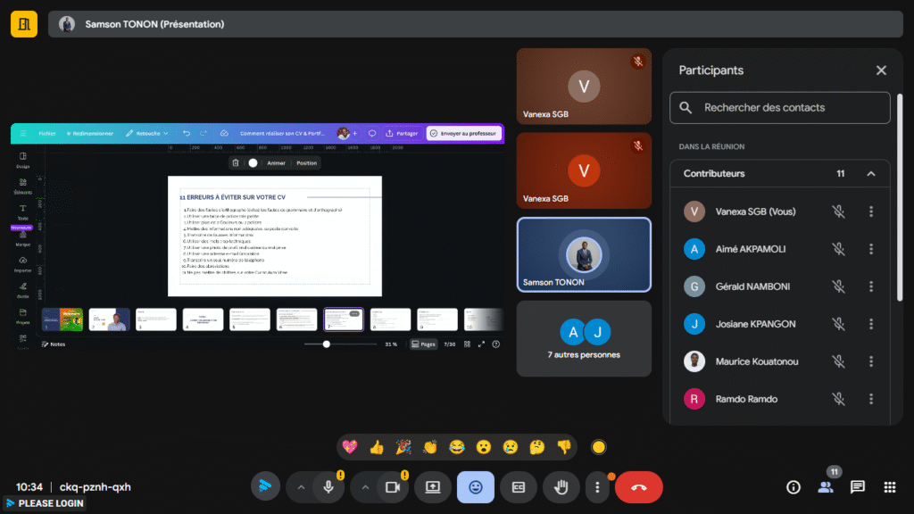 Webinaire CV et portfolio avec Canva — photo 3