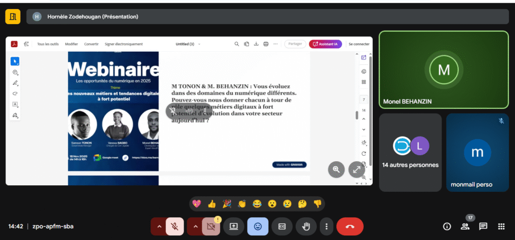 Webinaire BSM Groupe sur les métiers du numérique — photo 6