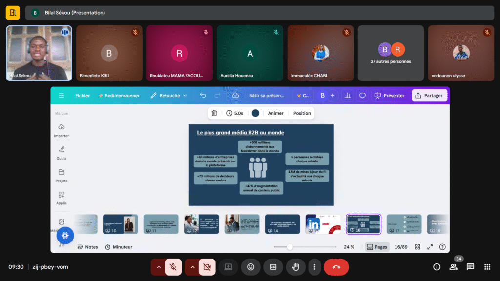 Webinaire personal branding et opportunités professionnelles — photo 4