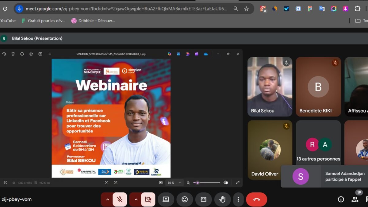 Retour sur un webinaire dédié au personal branding et aux opportunités professionnelles