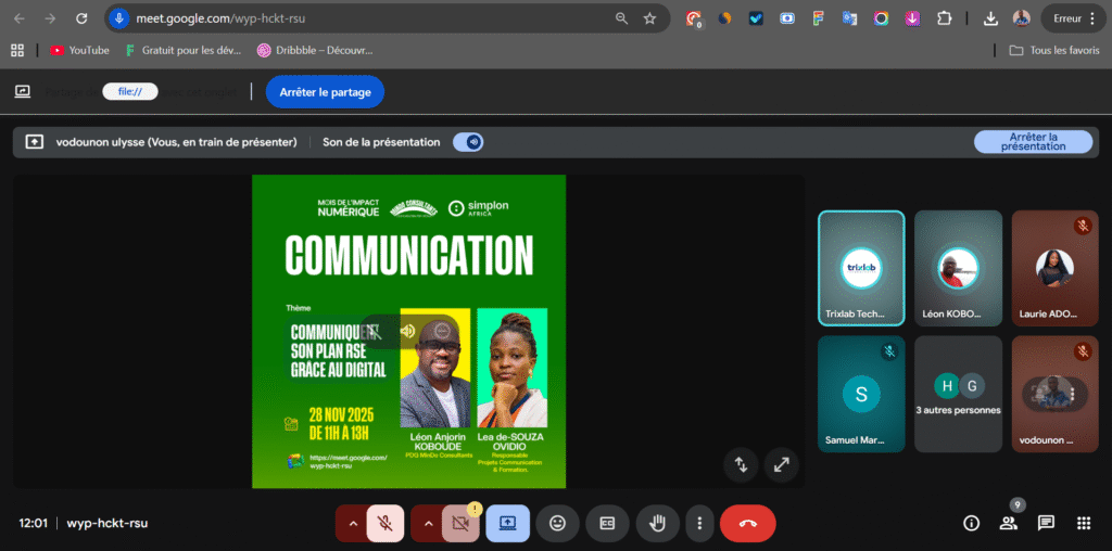 Webinaire sur la communication RSE et le digital — photo 7