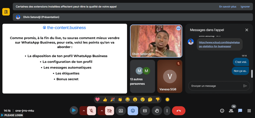 Webinaire WhatsApp Business — photo 8