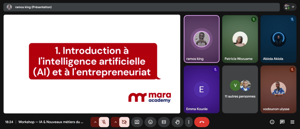 Workshop IA, marketing et communication